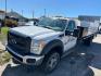 2013 White Ford F-550 (1FDUF5GTXDE) with an 6.7L V8 F OHV 32V engine, Automatic transmission, located at 1687 Business 35 S, New Braunfels, TX, 78130, (830) 625-7159, 29.655487, -98.051491 - Photo#0